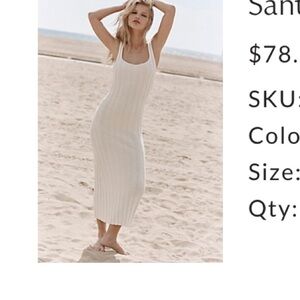 Free People Santos Sweater Dress- Midi